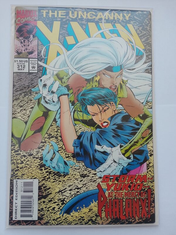 Komiks Uncanny X-Men #312 May 1994 1st Full Team App The Phalanx