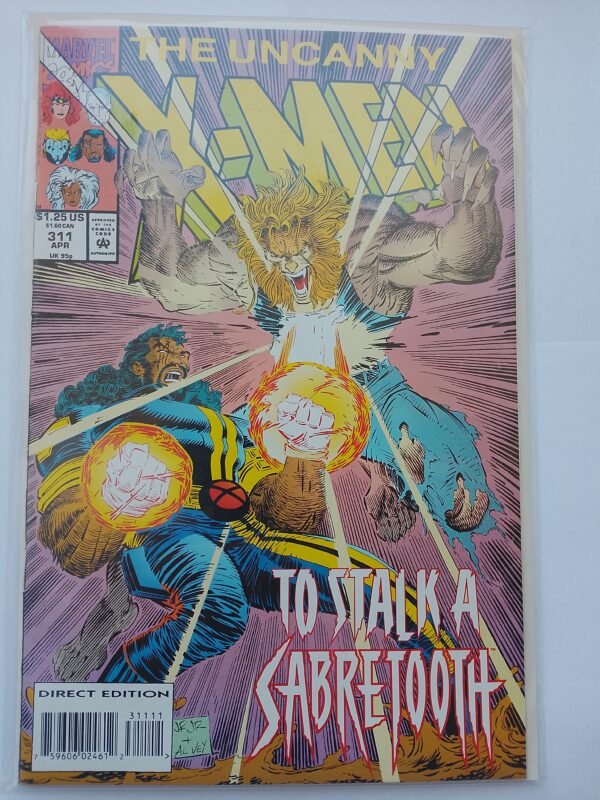 Komiks Uncanny X-Men #311 April 1994 1st App Cameo The Phalanx