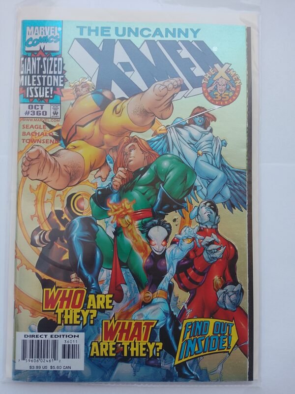 Komiks Uncanny X-Men #360 Oct 1998 Giant Sized Issue Foil Cover
