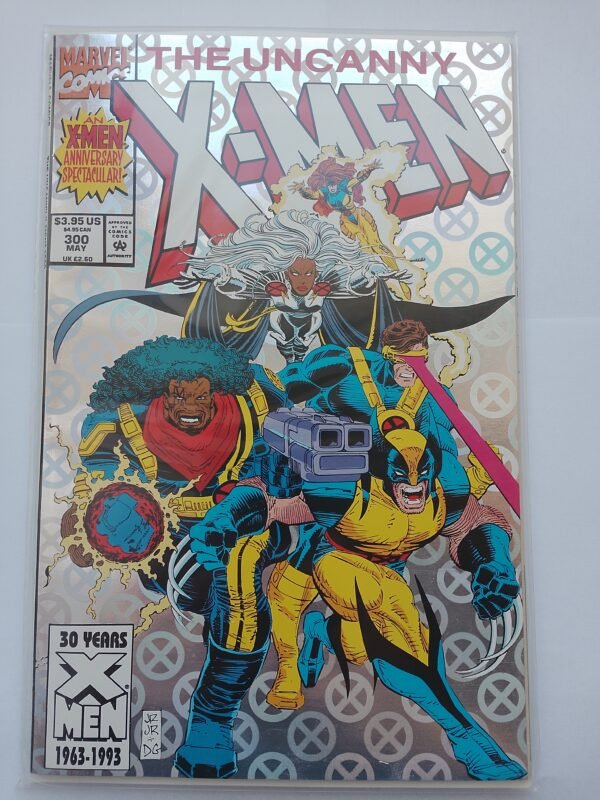 Komiks Uncanny X-Men #300 May 1993 Foil Cover