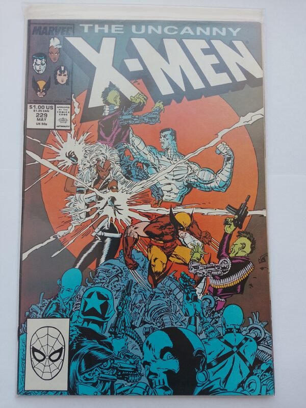 Komiks Uncanny X-Men #229 May 1st Team App The Reavers