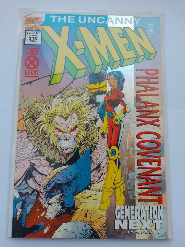 Komiks Ucanny X-Men #316 Sept 1994 1st App Monet St. Croix