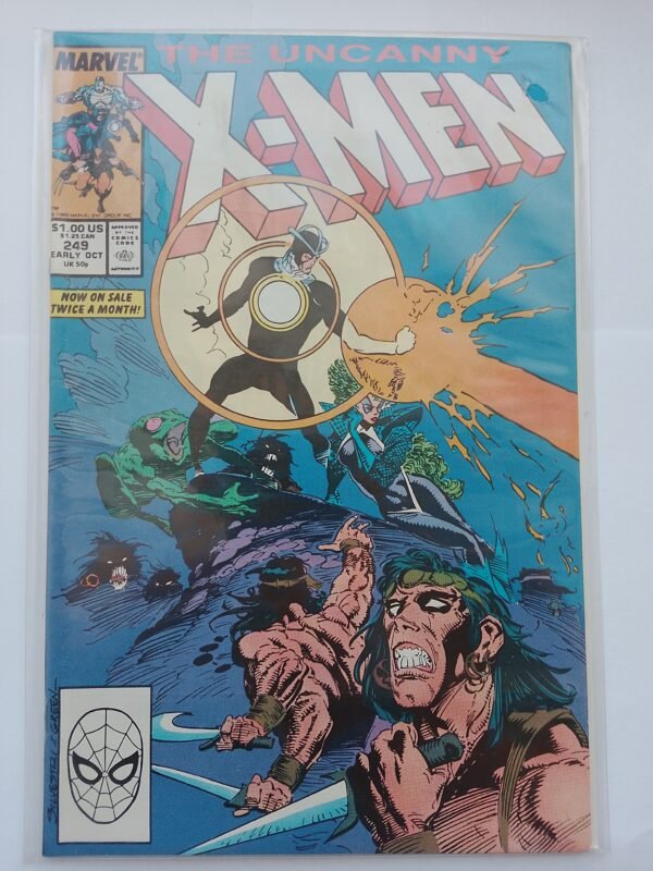 Komiks Uncanny X-Men #249 Oct 1989 1st App Whiteout