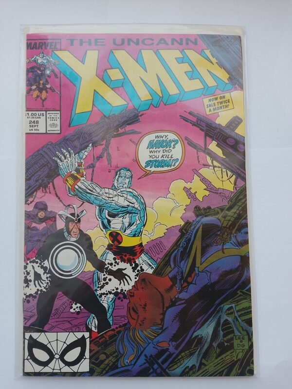 Komiks Uncanny X-Men #248 Sept 1989 Jim Lee First X-Men Artwork