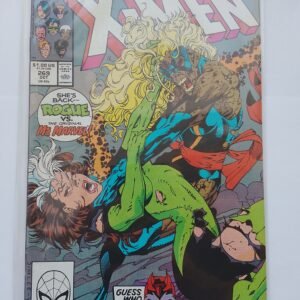 Komiks Uncanny X-Men #269 Oct 1990 Debut of Rogue’s Savage Land Costume