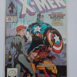 Komiks Uncanny X-Men #268 Sept 1990 Iconic Cover Art by Jim Lee
