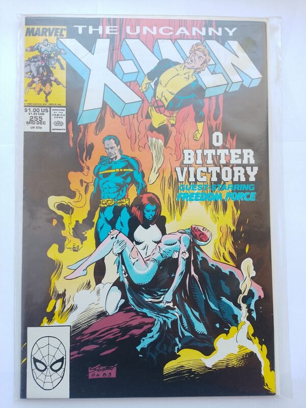 Komiks Uncanny X-Men #255 Dec 1989 1st App Matsu'o Tsurayaba