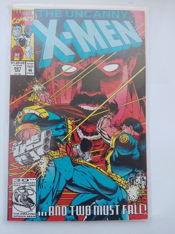 Komiks Uncanny X-Men #287 April 1992 Origin of Bishop&Joins X-Men