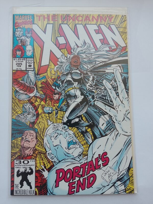 Komiks Uncanny X-Men #285 Feb 1992 1st App Mikhail Rasputin