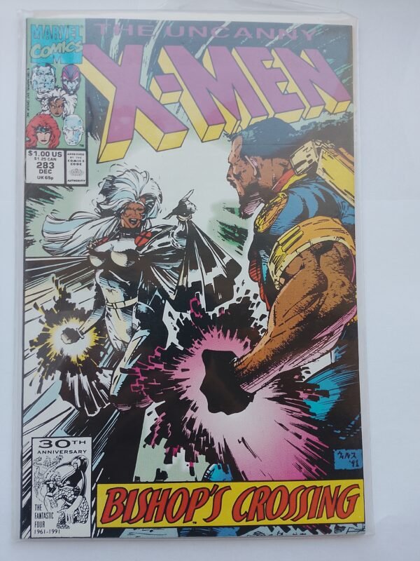 Komiks Uncanny X-Men #283 Dec 1991 1st Full App Bishop