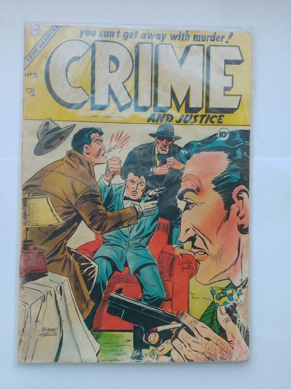 Komiks Crime and Justice #20 Sep 1954 Golden Age