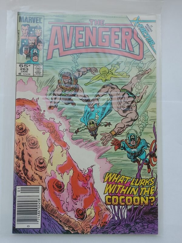 Komiks Avengers #263 Jan 1986 1st App X-Factor