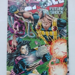 Komiks Cable #25 Future Shock X-Men Anniversary Issue1995 Holo Title