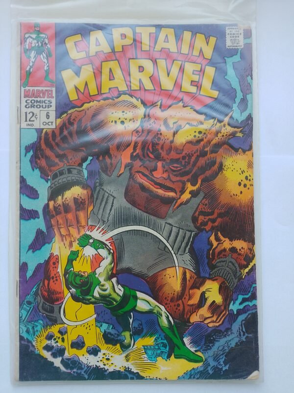 Komiks Captain Marvel # 6 Oct 1968
