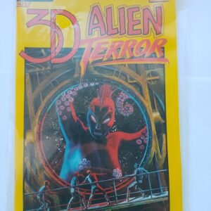 Komiks 3-D Alien Terror #1 1987 + Glasses