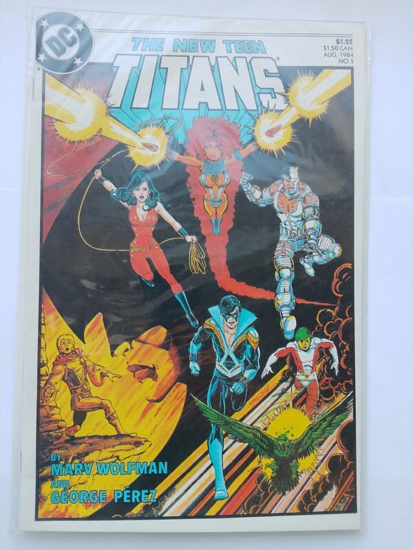 Komiks New Teen Titans #1 Aug 1984