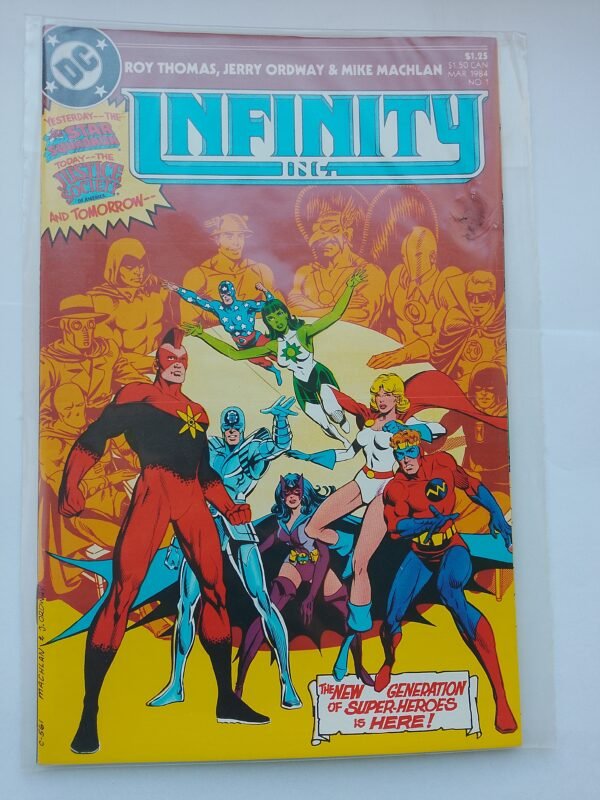 Komiks Infinity Inc #1 1984