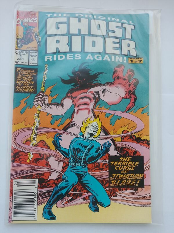 Komiks The Original Ghost Rider Rides Again #1 1991