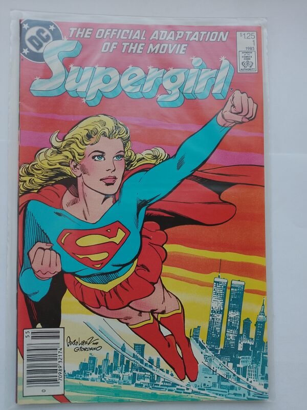 Komiks Supergirl #1 1985 Movie Adaptation