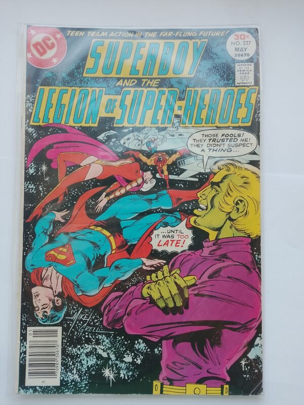 Komiks Superboy&Legion of Super-Heroes Issues #227 1977