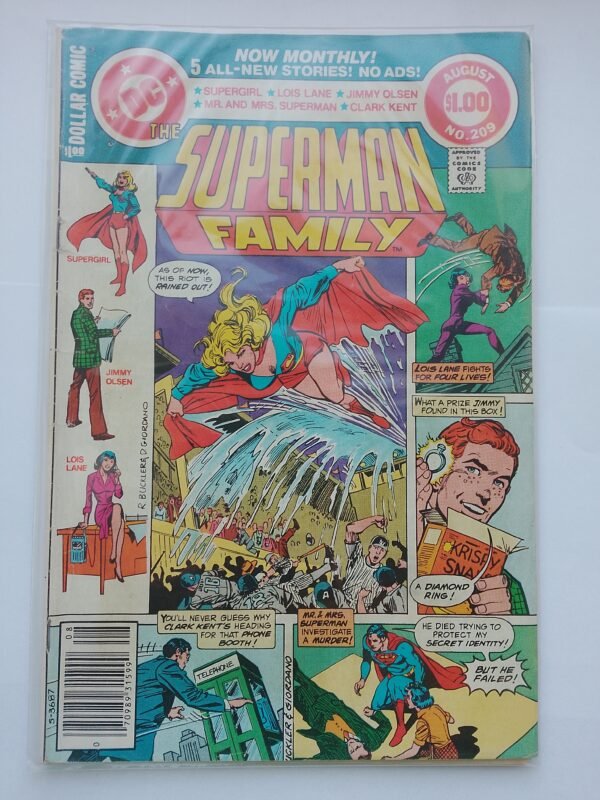 Komiks Superman Family #209 Aug 1981