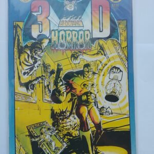 Komiks Mr. Monster's 3-D Hi-Octane Horror Comic Book #1 Eclipse 1986 + Glasses