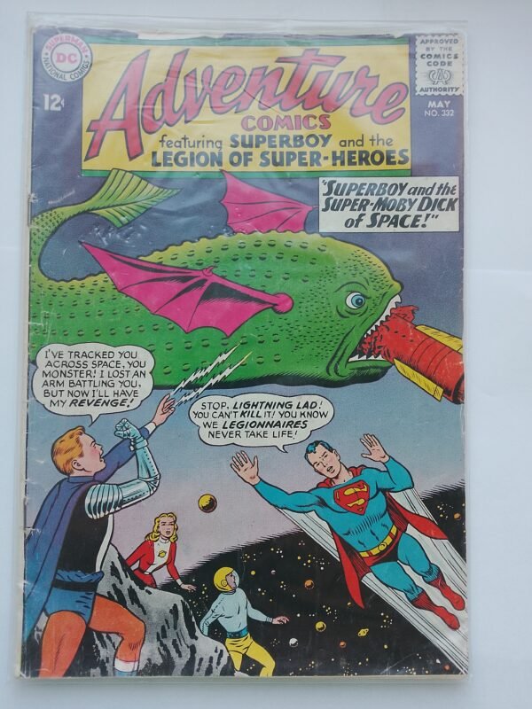 Komiks Adventure Comics #332 May 1965