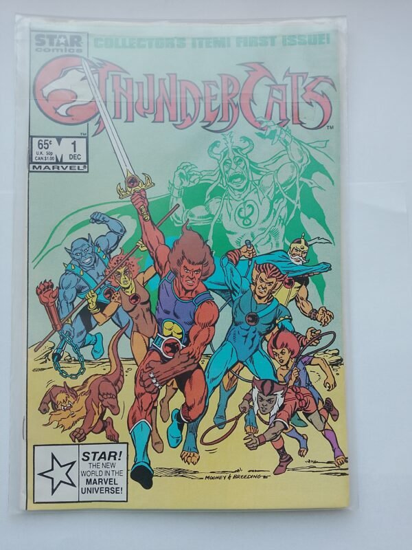 Komiks Thundercats #1 Dec 1985 1st App Thundercats