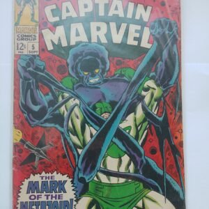 Komiks Captain Marvel #5 Sept 1968