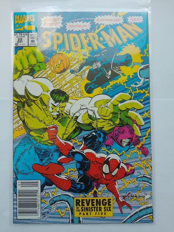 Komiks Spiderman #22 May 1992 Erik Larsen