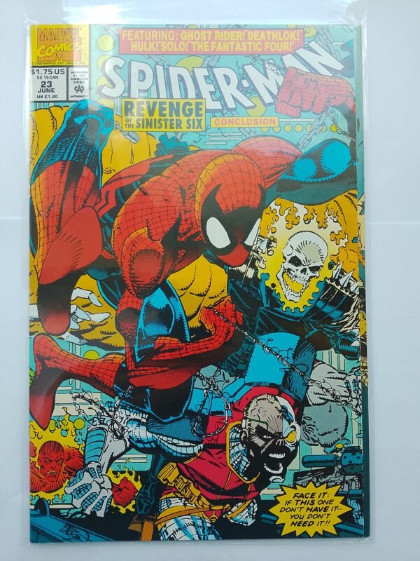 Komiks Spiderman #23 June 1992 Erik Larsen