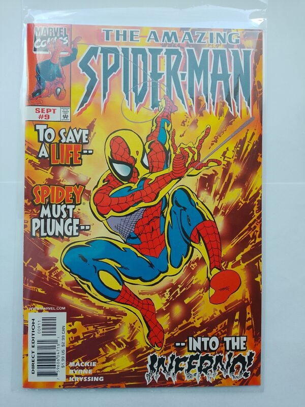 Komiks Amazing Spiderman #9 Sept 1999