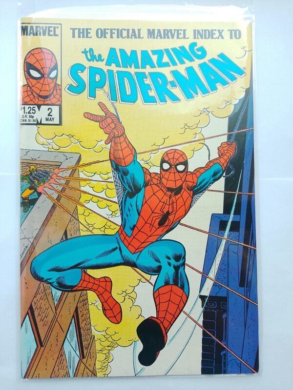 Komiks The Official Marvel Index to Amazing Spiderman #2 May 1985