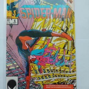 Komiks Web of Spiderman #6 Sept 1985