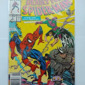 Komiks Deadly Foes of Spiderman #1 May 1991