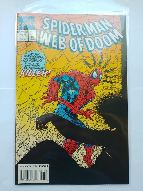 Komiks Spiderman Web of Doom #1 Aug 1994