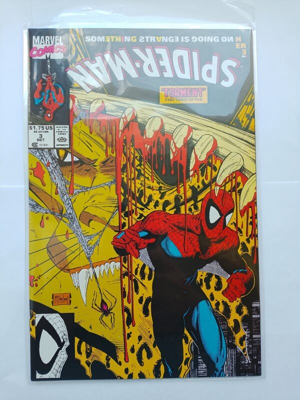 Komiks Spiderman #3 Oct 1990 McFarlane Cover