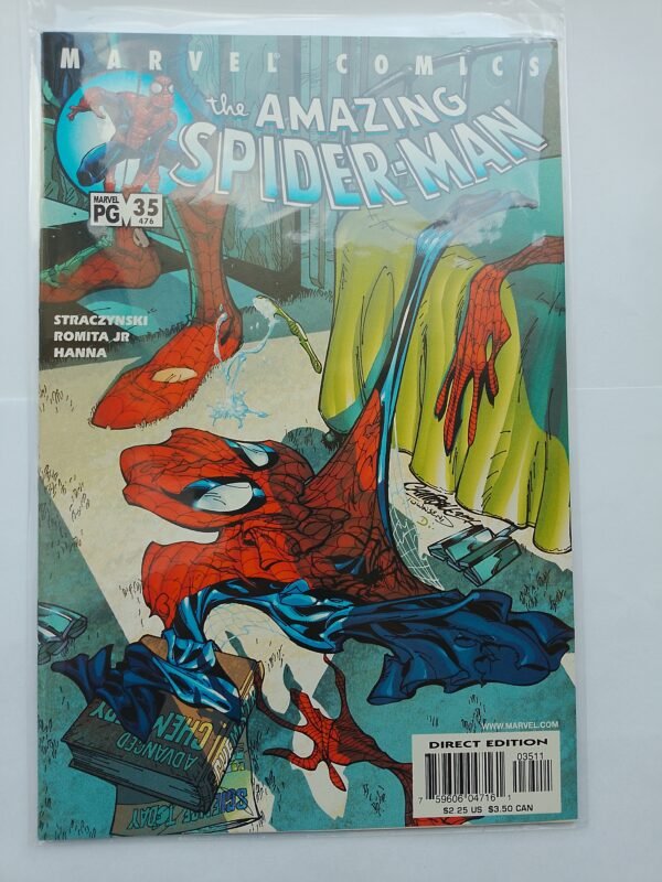 Komiks Amazing Spiderman #476 Nov 2001 Death of Morlun