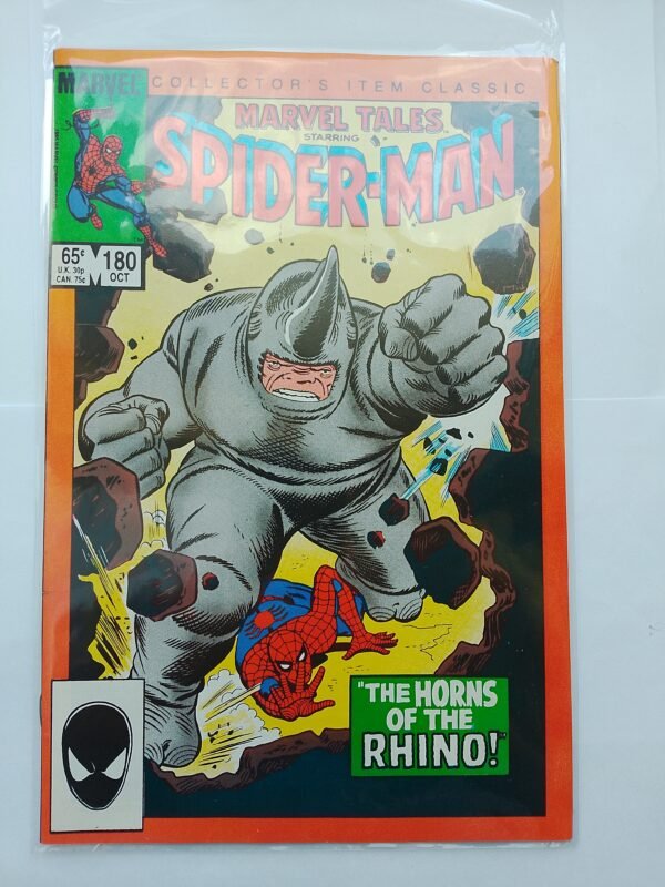 Komiks Marvel Tales #180 Oct 1985