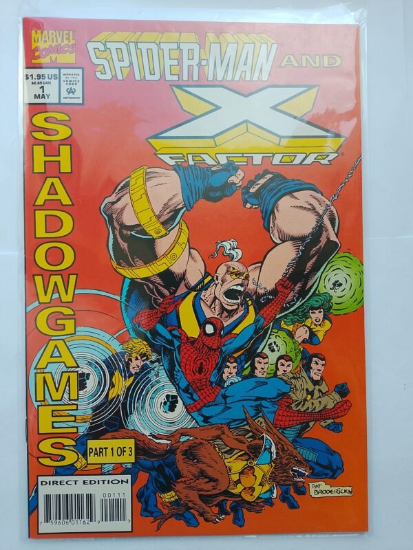 Komiks Spiderman and X-Factor #1 May 1994