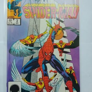 Komiks Web of Spiderman #2 May 1985 1st App Vulturions