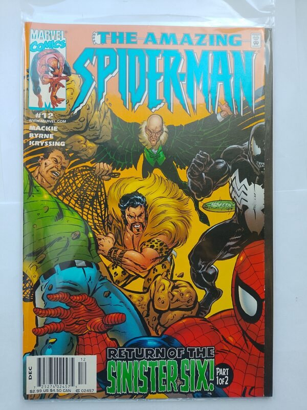 Komiks Amazing Spiderman #12 Dec 1999