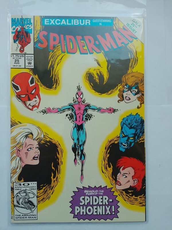 Komiks Spiderman #25 Aug 1992 X-Men