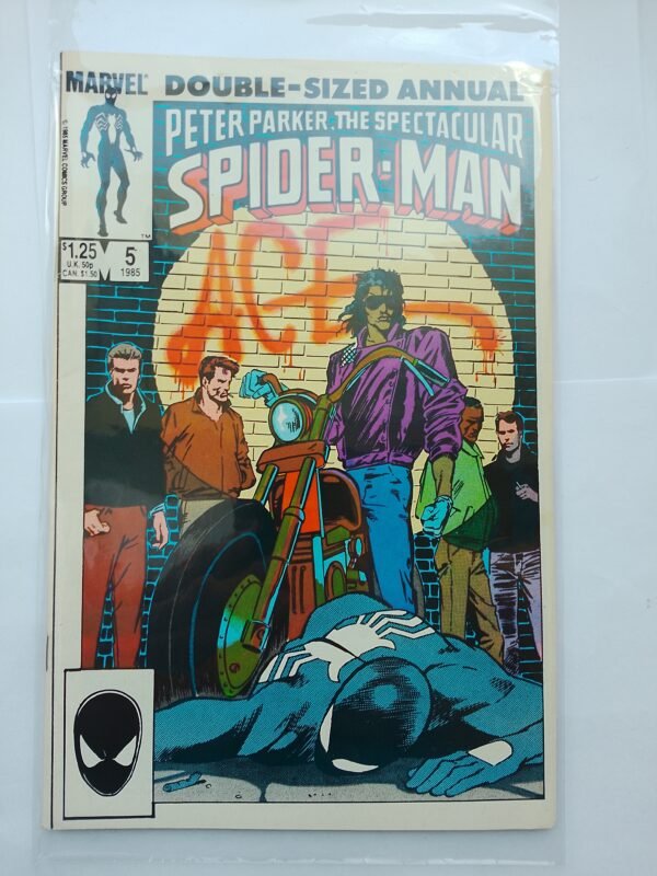 Komiks Spectacular Spiderman #5 Annual 1985