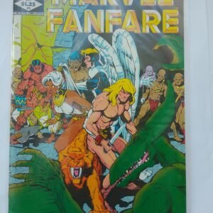 Komiks Marvel Fanfare #4 Sept 1982