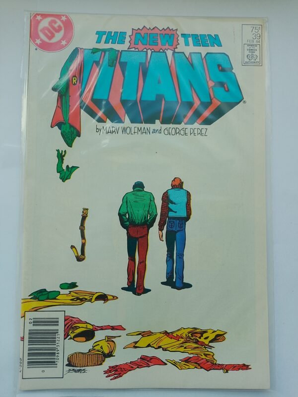 Komiks New Teen Titans #39 Feb 1984 Last appearance of Dick Grayson as Robin
