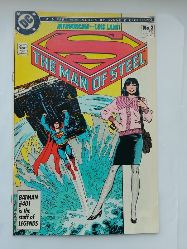 Komiks The Man of Steel #2 1986