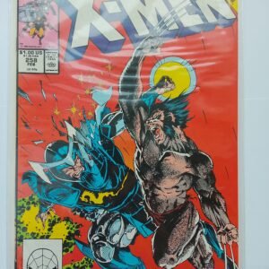 Komiks Uncanny X-Men #258 Feb 1990 Wolverine vs Mandarin Jim Lee Cover