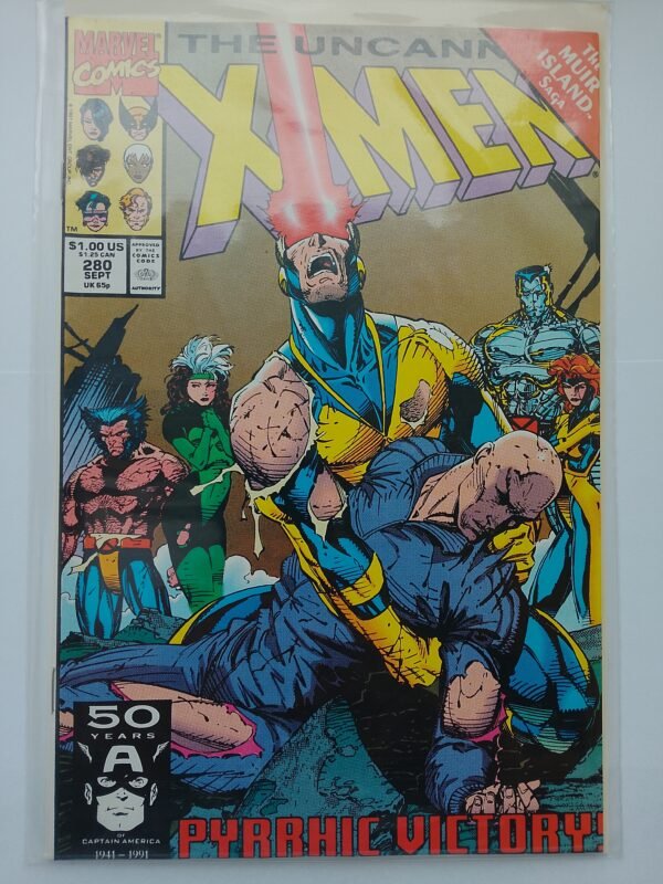 Komiks Uncanny X-Men #280 Sept 1991 Jim Lee Cover