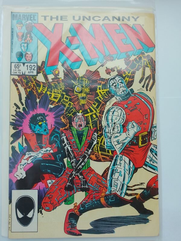 Komiks Uncanny X-Men #192 April 1985